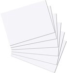 Herlitz Karteikarte A4 (A4 | 100 St&uuml;ck, blanko | wei&szlig;)
