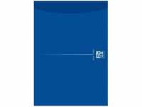 Oxford Briefblock A4 blanko, Lineatur 20, 50 Blatt, blau, 10 Stück