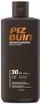 Piz Buin Moisturising Sun Lotion LSF 30 (200 ml), schnell einziehende Sonnencreme mit