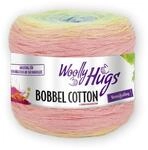 Pro Lana Woolly Hugs Bobbel Cotton 17 blau-gr&uuml;n-rose-lila