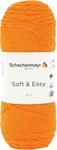 Schachenmayr Handstrickgarne Soft & Easy, 100G Mandarine, 20 x 7 x 7 cm,