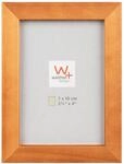 walther design BP710P Peppers Bilderrahmen, Holz, 7 x 10 cm, buche
