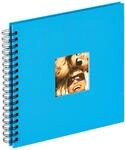 walther design Fotoalbum oceanblau 26 x 25 cm Spiralalbum mit Cover-Ausstanzung, Fun