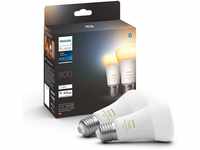 Philips Hue White Ambiance E27 Lampe Doppelpack 2x800, dimmbar, alle
