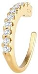 Elli Ohrringe Damen Single Earcuff Zirkona Kristalle Trend in 925 Sterling Silber