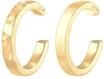 Elli Earcuff Set Silber 925 Vergoldet 24K Ohrmanschette Damen Ohrringe f&uuml;r...