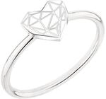 Fingerring Broken Heart Edelstahl