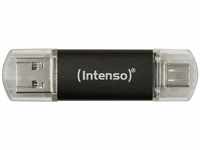 Intenso Twist Line 32 GB, Dual USB-Stick 3.2 Gen 1x1, USB-C und USB-A, 70MB/s,