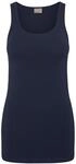 VERO MODA Damen Tank Top VMMaxi My Soft Long Basic Damentop 10185110 Black iris...