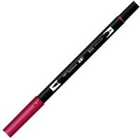 Tombow ABT-856 Fasermaler Dual Brush Pen mit zwei Spitzen, poppy red, 1 St&uuml;ck (1er