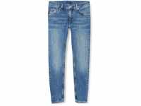GANT Mädchen D1 Skinny Jeans, SEMI Light Blue Worn IN, 176