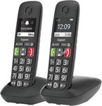 Gigaset E290 Duo - 2 Schnurlose Senioren-Telefone ohne Anrufbeantworter, gro&szlig;e