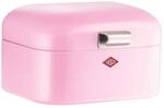 Wesco 235 001 Mini Grandy Brotkasten 17 x 18 x 12cm (L/B/H) rosa, Edelstahl