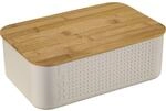 Bodum 11740-913 Bistro Brotkasten klein Brotkasten, Kunststoff, Holz, Weiss,