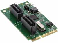 InLine 66907 Mini-PCIe 2.0 Karte, 2x SATA 6Gb/s, RAID 0,1,SPAN