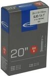 Schwalbe Fahrradschlauch SV6 28/40-406 EK 40 mm, Schwarz, 20 x 1 1/8-1.50" SV