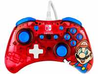 PDP Rock Candy verkabelt Gaming Switch Pro Controller - Mario - Rot - Official