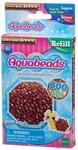 Aquabeads 32738 Braune Glitzerperlen - Nachf&uuml;llset