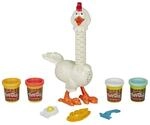 Play-Doh E6647 Animal Crew Cluck-a-Dee Verr&uuml;cktes Huhn, Bauernhof-Spielset mit 4