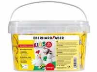 Eberhard Faber 570103 - EFAPlast Kids Modelliermasse in weiß im praktischen...