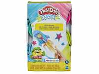 Hasbro Hengiee040 Play-Doh Elastix Modelliermasse, 4 Dosen je 56 g, 50 Farben,...