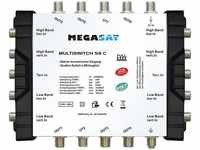 MegaSat 0600189 Multischalter 5/8 C Silber