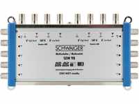 Schwaiger SEW98 531 SAT Multischalter Eingaenge (Multischalter): 9 (8 SAT/1