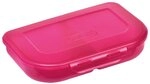 Herlitz Brotdose pink, mit 2 F&auml;chern &ndash; Kunststoff-Lunchbox f&uuml;r Kinder,