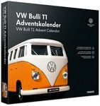 FRANZIS 55134 - VW Bulli T1 Adventskalender, Metall Modellbausatz im Ma&szlig;stab...