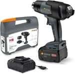 Steinel Akku Hei&szlig;luftpistole MobileHeat MH5, inkl. Metabo 5.5 Ah CAS 18 V Akku,