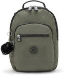 Kipling SEOUL S Kleiner Rucksack, Green Moss (Gr&uuml;n)