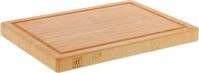 ZWILLING Schneidbrett mit Saftrille, Massives Bambus-Holz, Beidseitig Nutzbar,...
