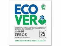 Ecover ZERO All-In-One Spülmaschinen-Tabs (25 Tabs/500 g), Multi-Tabs für eine