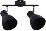 Paulmann 66760 Spotlight Davy 2-flammig max. 2x20 Watt Deckenleuchte Schwarz...
