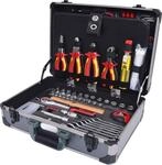 KS Tools 911.0628 1/4" + 1/2 Elektriker-Werkzeugsatz, 128-tlg.