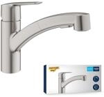 GROHE Start, K&uuml;chenarmatur 2 Strahlarten (Wasserhahn K&uuml;che mit ausziehbarer...