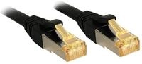 LINDY Cat.7 S/FTP PIMF LSOH, schwarz, 2m Patchkabel