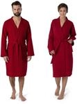 M&ouml;ve Bademantel, Baumwolle, Ruby, XXL 276120663-075-5460
