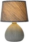 LUCIDE RAMZI - Tischlampe - &Oslash; 18 cm - 1xE14 - Grau