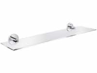 GROHE Essentials - Glasablage (Material: Glas / Metall, 530 mm (Bohrabstand 380...