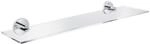 GROHE Essentials - Glasablage (Material: Glas/Metall, 530 mm (Bohrabstand 380 mm),