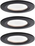 Paulmann 94473 Nova LED Einbauleuchte Coin 3er Set rund starr 3x6,5W Warmwei&szlig;