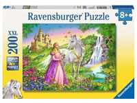 Ravensburger Kinderpuzzle - 12613 Prinzessin mit Pferd - Fantasy-Puzzle für...