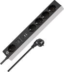 Brennenstuhl Steckdosenleiste 5-Fach mit USB C Power Delivery und 2 USB (USB C