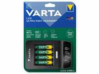 VARTA Akku Ladegerät, inkl. 4x AA 2100mAh, Batterieladegerät für...
