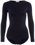 Falke Damen Fine Cotton Crew Neck Body atmungsaktive Baumwolle Damenbody edel...