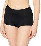 Sloggi Damen Unterhose Sensual Fresh Short, 36, Schwarz