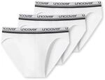 Uncover by Schiesser - Rio Slip/Unterhose - 3er Pack (S Wei&szlig;)