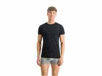 PUMA Herren Puma Basic Men's Crew Neck T-shirt (2 Pack) Underwear, Schwarz, XL...