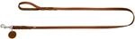 HUNTER Hundef&uuml;hrleine SOLID EDUCATION, Farbe: cognac, Leder, geflochten, robust,
